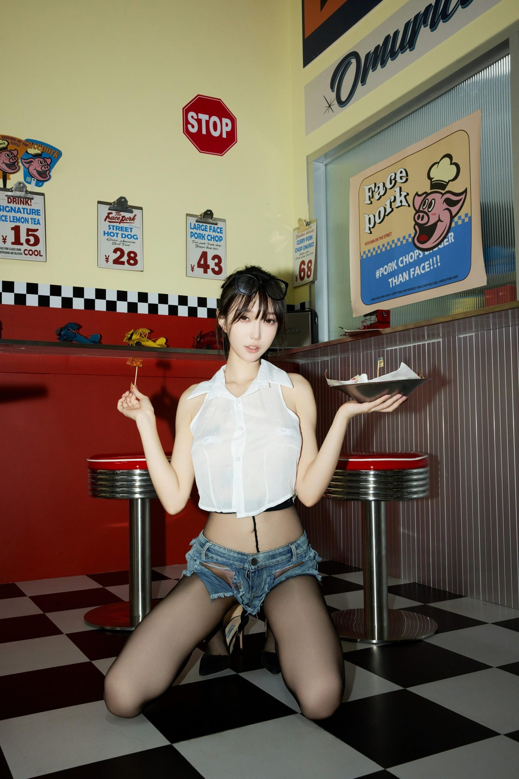 [TuiGirl]推女郎翘臀丰满模特木婉晴人体艺术写真