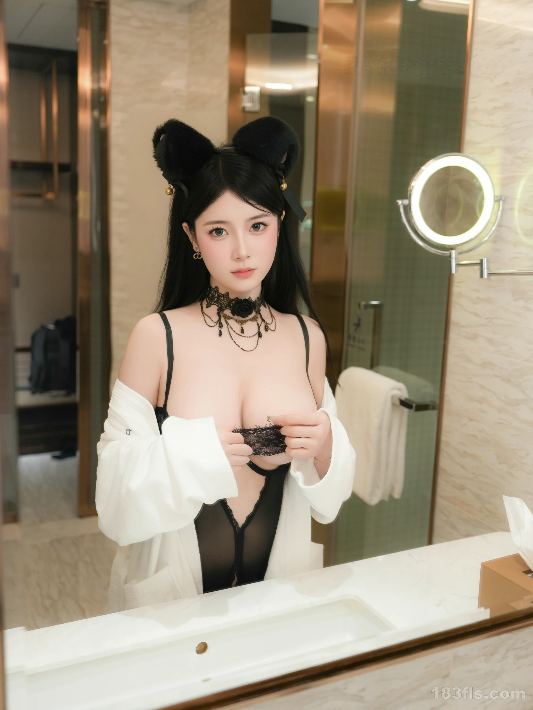 秀人网模特米尔Dear内衣写真套图 好骚综合97op