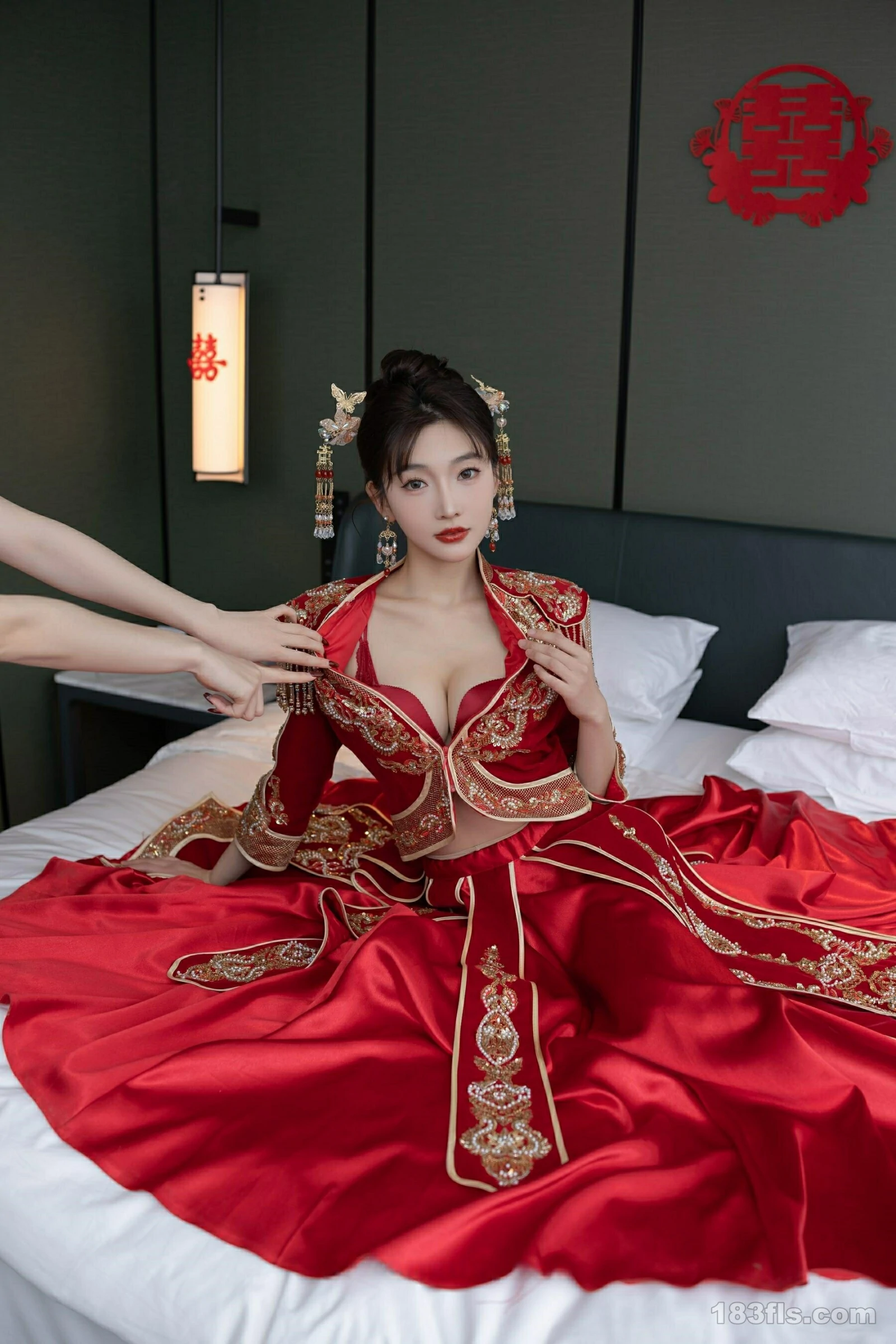 性感尤物手臂精品纹身图案