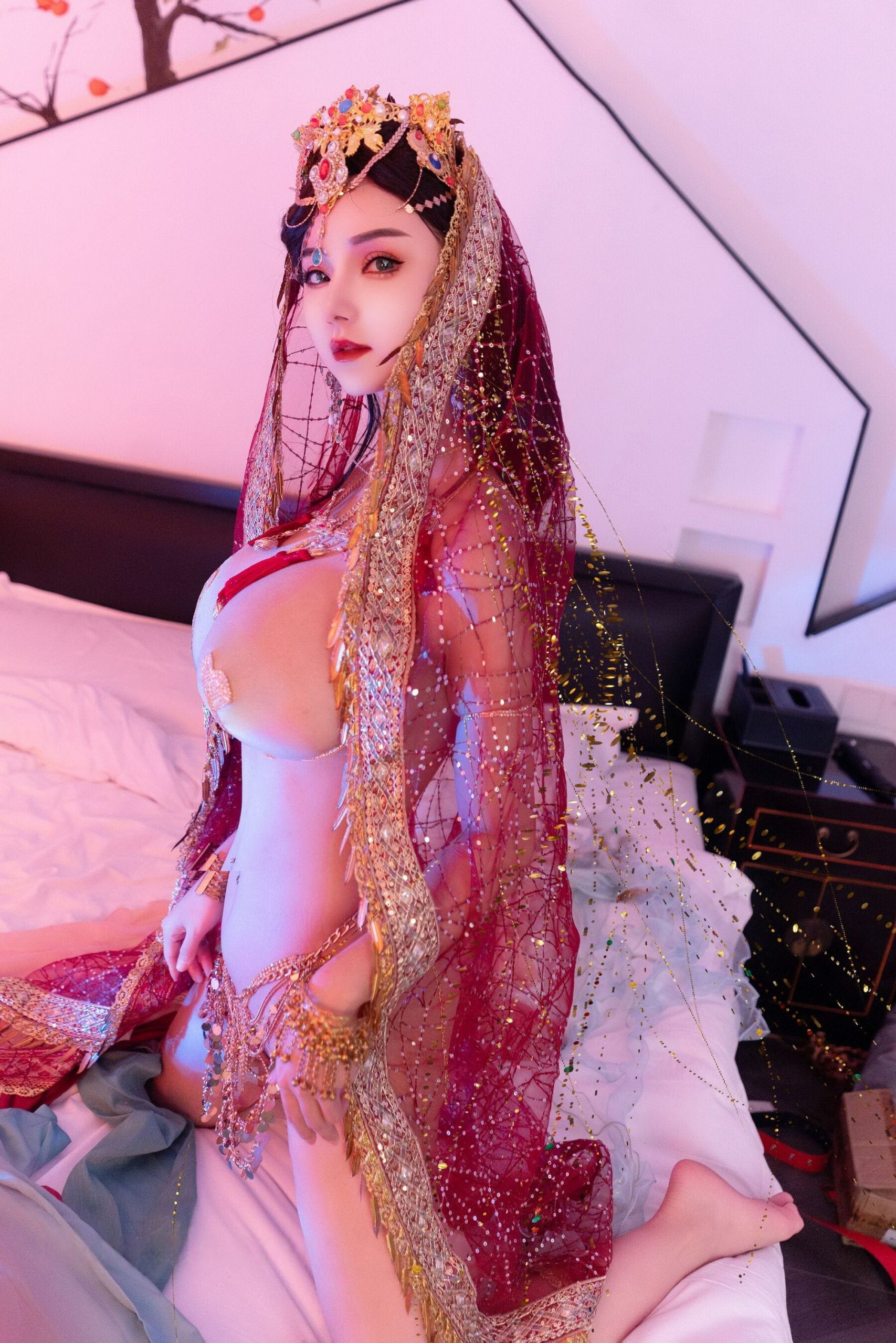 [Ugirls尤果网]90后美胸嫩模许文婷妩媚写真（一）