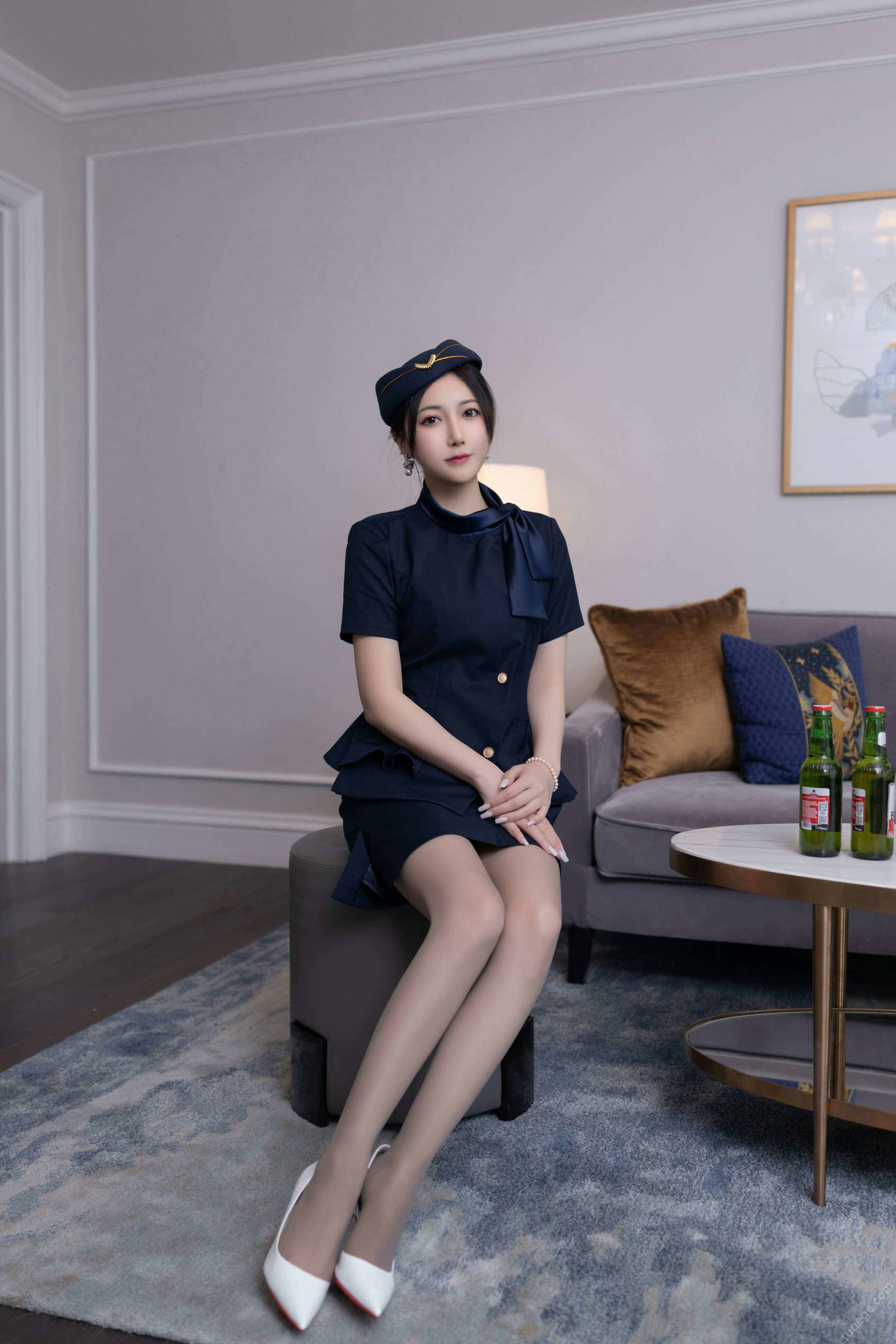 中国最大胆裸模美女摸研依情趣内衣写真