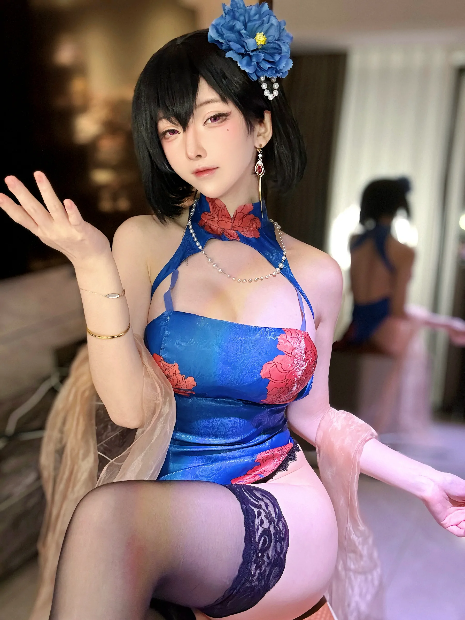 韩国清纯模特车贤贞私人生活照(20)