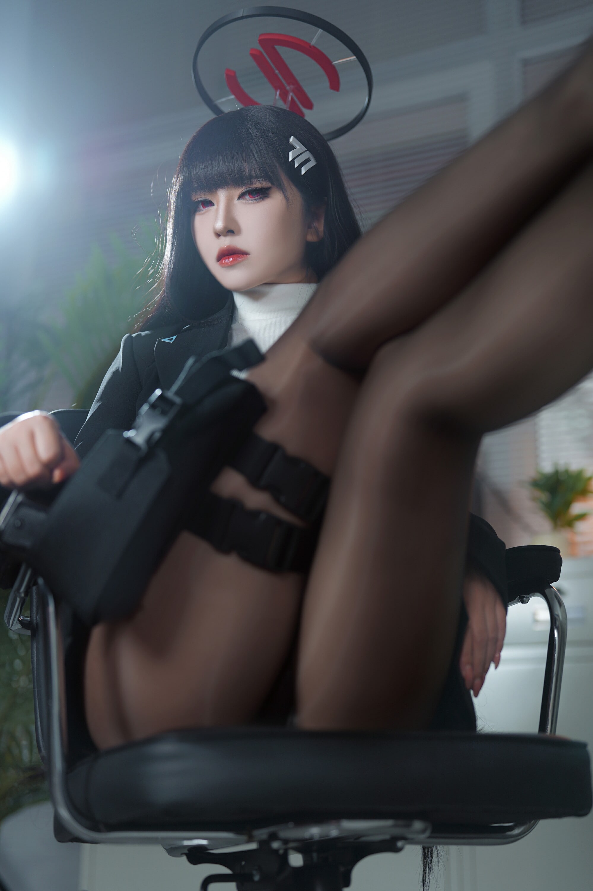 雷到死美女邪恶gif动态图