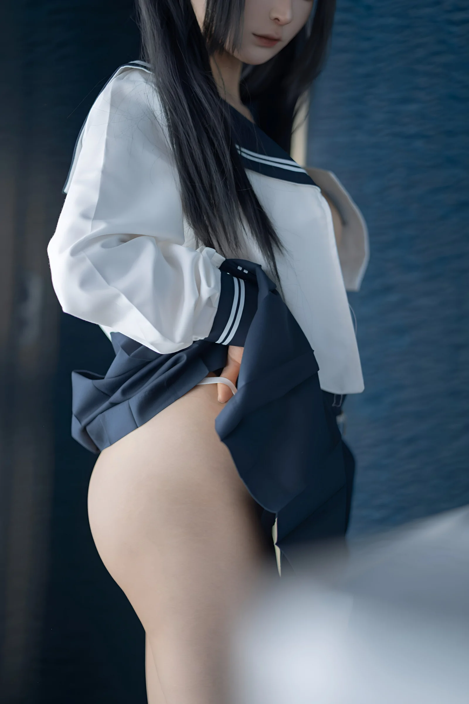 长发美胸美女模特私房惊人坚挺大奶子写真图片