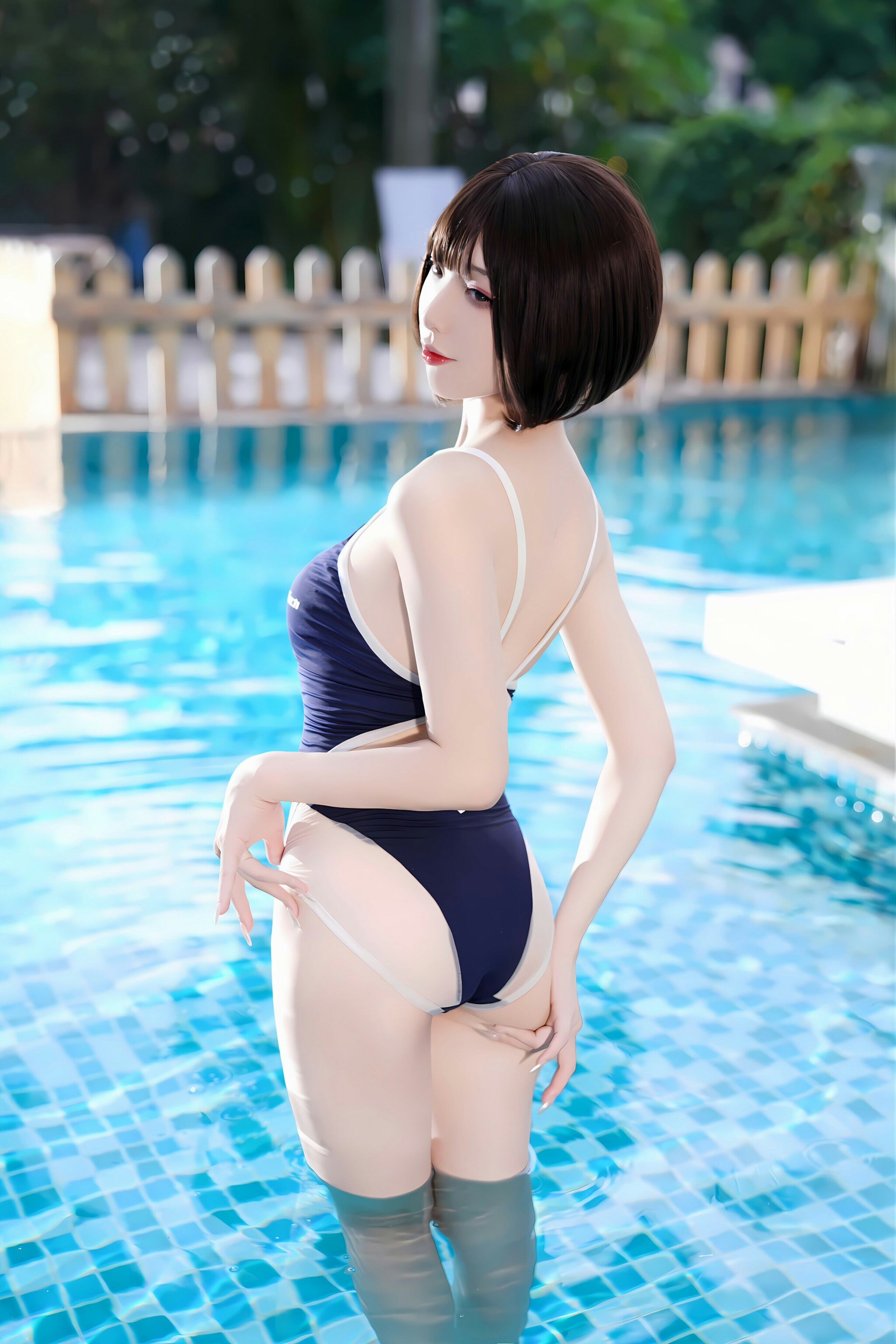 全身无赤裸裸美女妲己大胆内衣白嫩胴体套图超市(20)